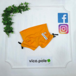 Short jareta, amarillo oro. XS/S/M