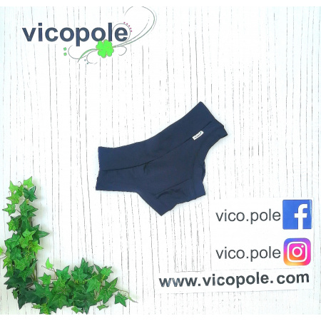Short básico corto, azul marino XS/S/M/