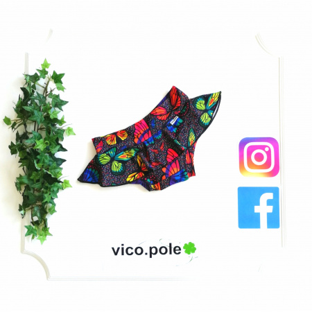 Falda de mariposas. L/XL/XXL